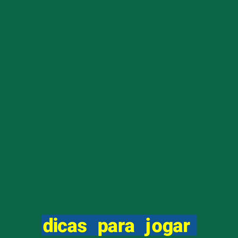 dicas para jogar no aviator