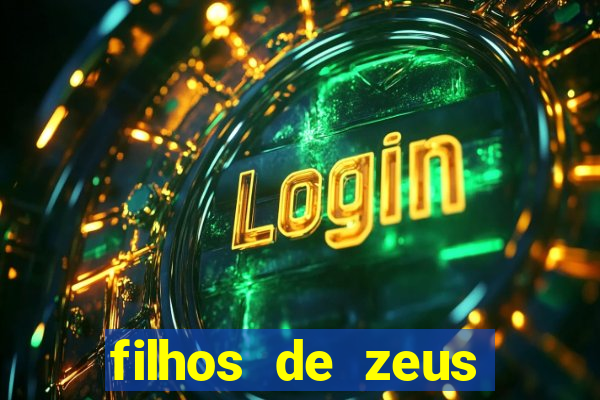 filhos de zeus mitologia grega