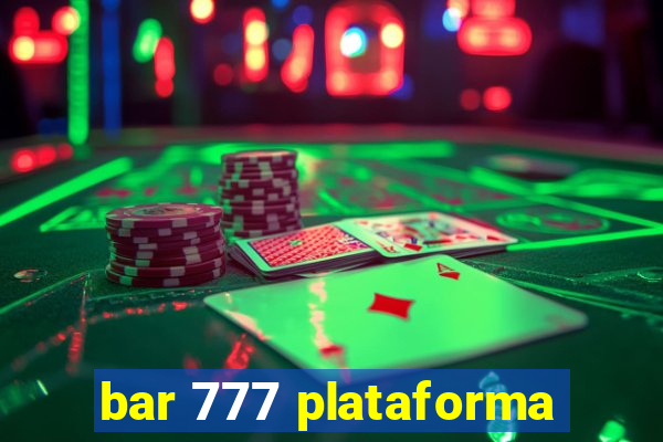 bar 777 plataforma