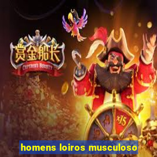 homens loiros musculoso