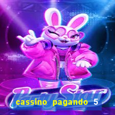 cassino pagando 5 reais no cadastro