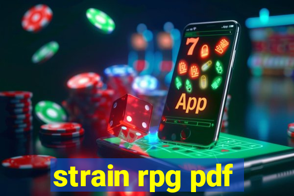 strain rpg pdf