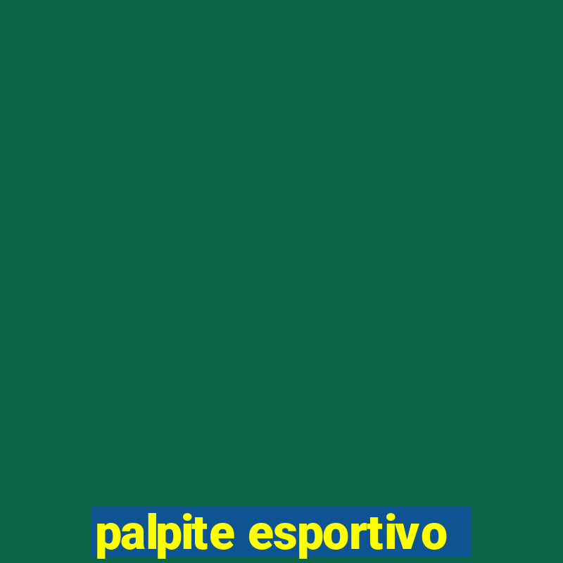 palpite esportivo