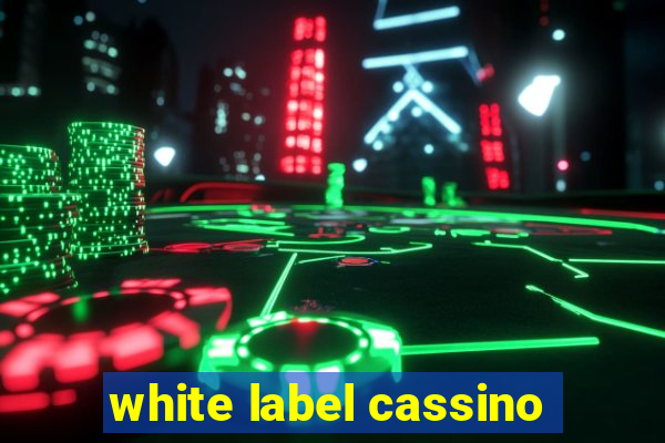 white label cassino