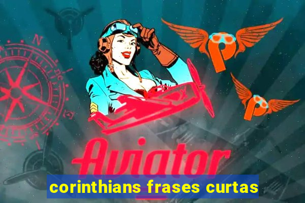 corinthians frases curtas