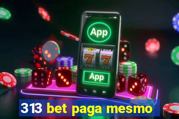 313 bet paga mesmo