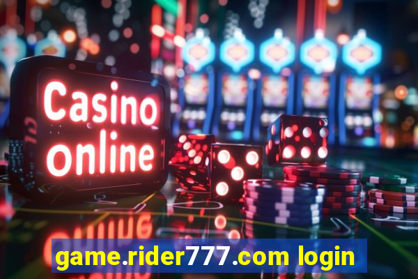 game.rider777.com login